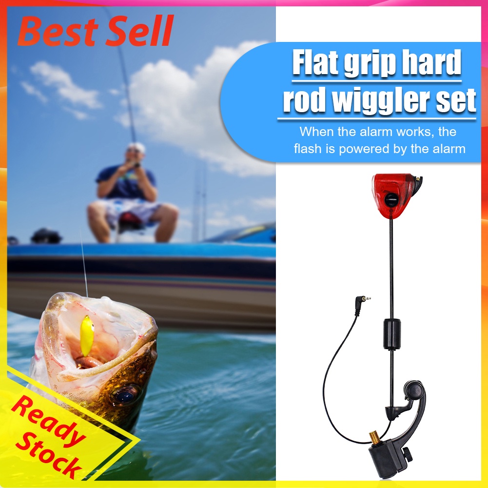 Fishing Wobbler Hard Rod Bite Alarm Indicators LED Illuminated Carp Fishing