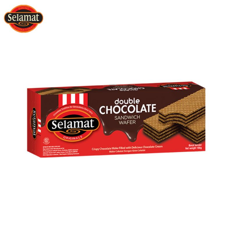 

Selamat Wafer Double Chocolate 198 gram