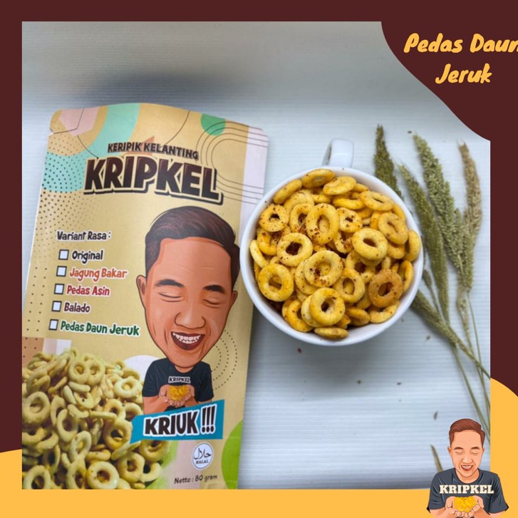 

Kelanting Kripkel Pedas Daun Jeruk