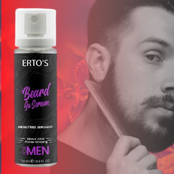 [COD] BEARD GO SERUM Ampuh Menumbuhkan dan Menutrisi Jenggot &amp; Jambang hanya dalam 2 Minggu I BPOM