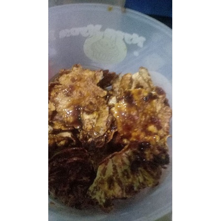 

emping jengkol pedas manis