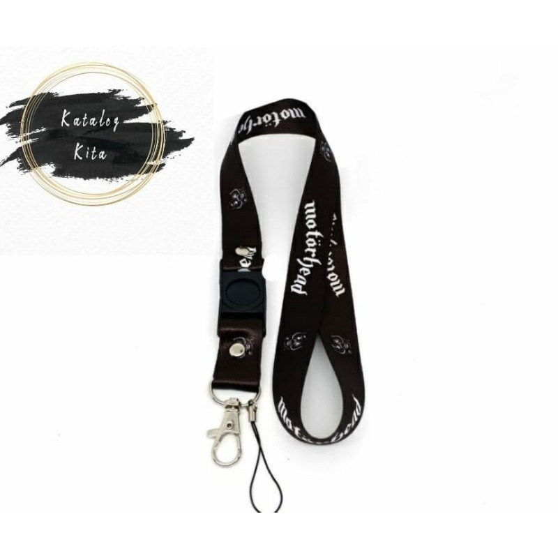 

Lanyard MOTORHEAD tali lanyard BAND gantungan kunci name tag id card kartu nama / tali lanyard gantungan leher