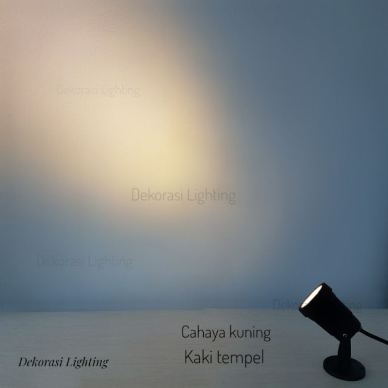 Lampu taman sorot led spotlight waterproof dekor