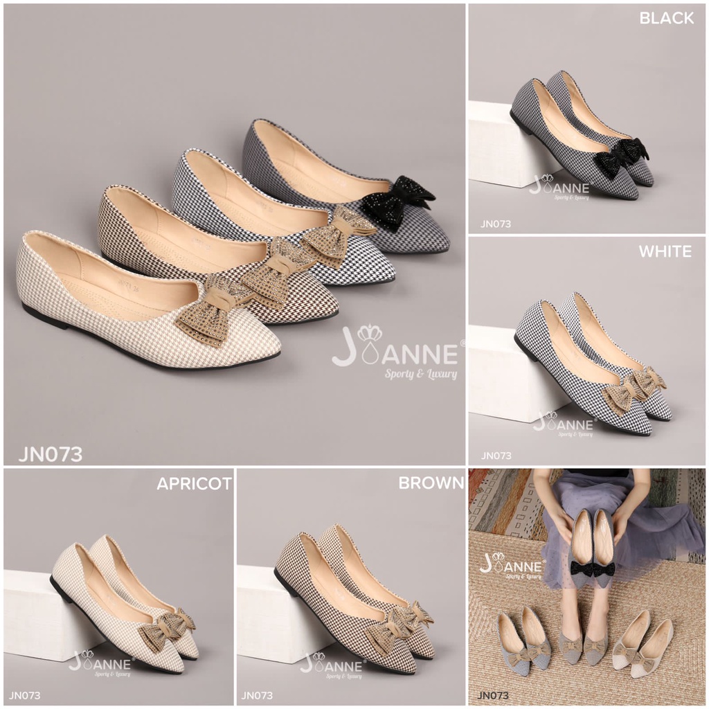 JOANNE Casual Flat Shoes Pita #JN073 ORIGINAL