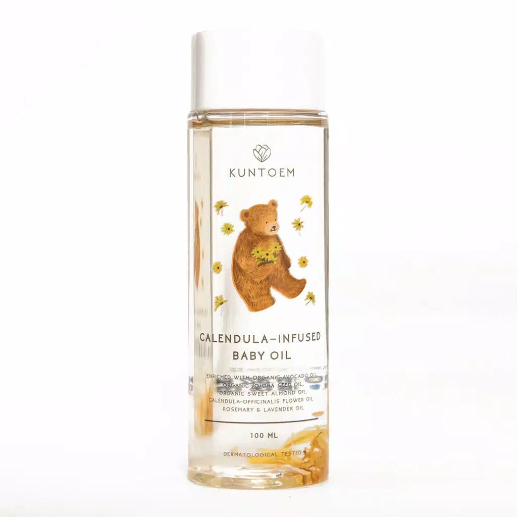 Kuntoem 100ml Calendula-Infused Baby Oil (KT-OIL100ML)