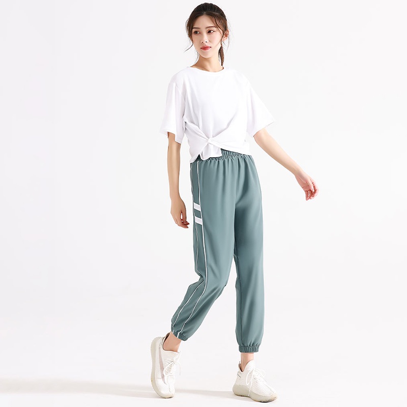 DODOYOGA Celana Olahraga Longgar Wanita Track Pants