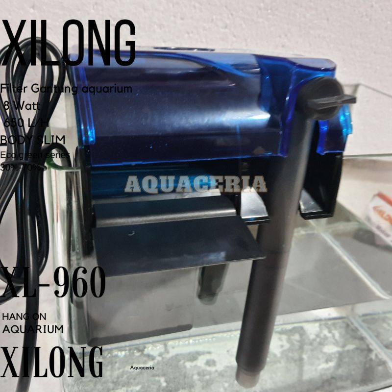 Filter Gantung Aquarium XILONG XL 960 HANG ON filter Aquarium Tank