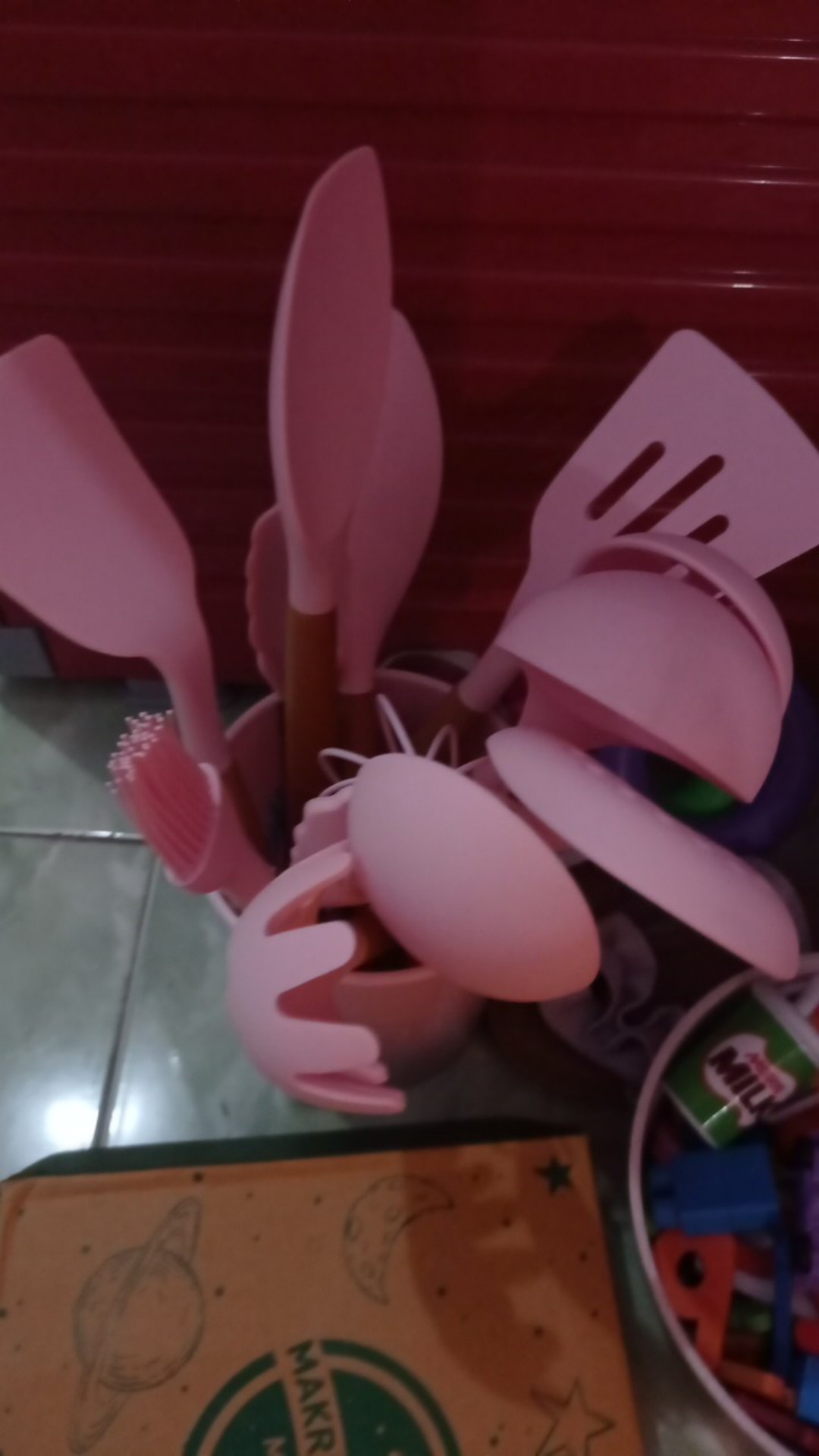 Muro 13 Pcs Spatula Sutil Utensil Set Silikon Silicone Tahan Panas Peralatan Masak