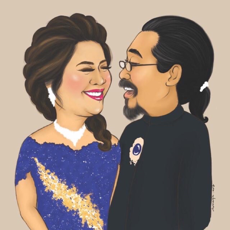 JASA LUKIS KARIKATUR Kado Lukisan Unik