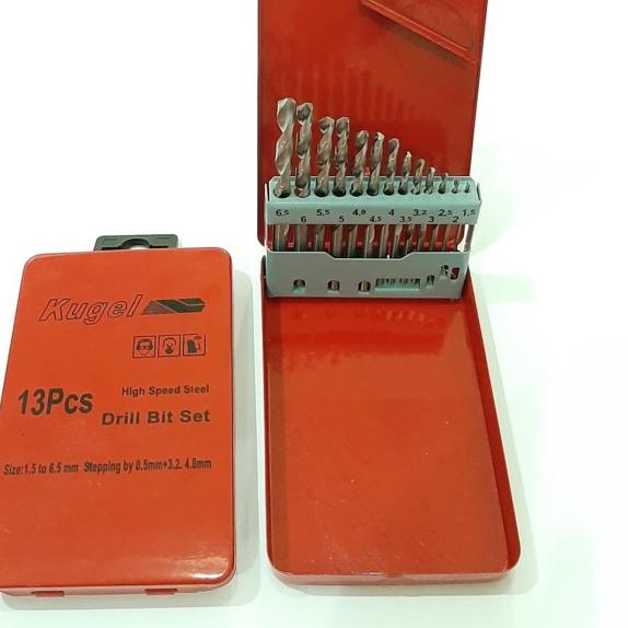 ✧ MATA BOR BESI HSS SET (13PCS) ➨