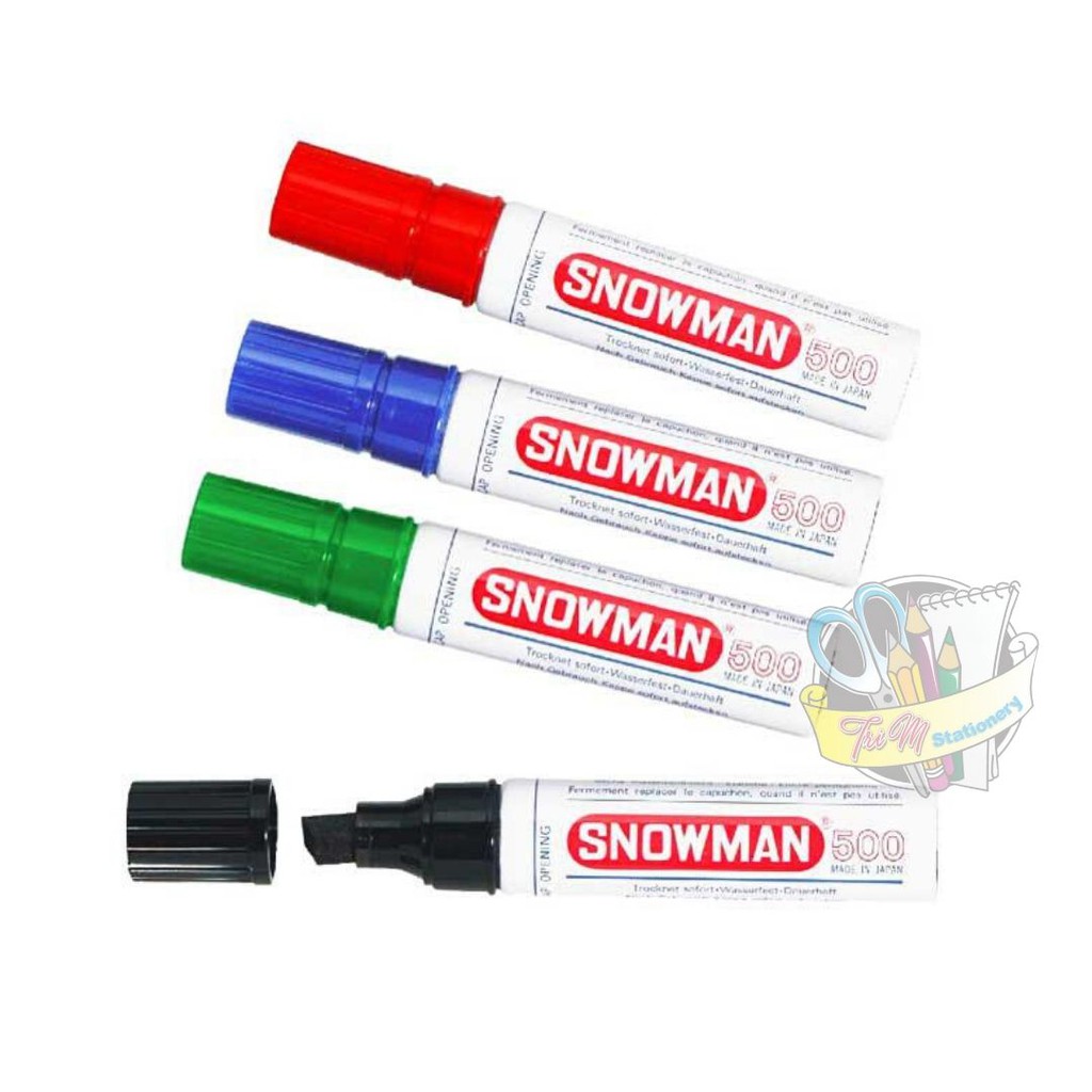 

Spidol SNOWMAN JUMBO MARKER 500