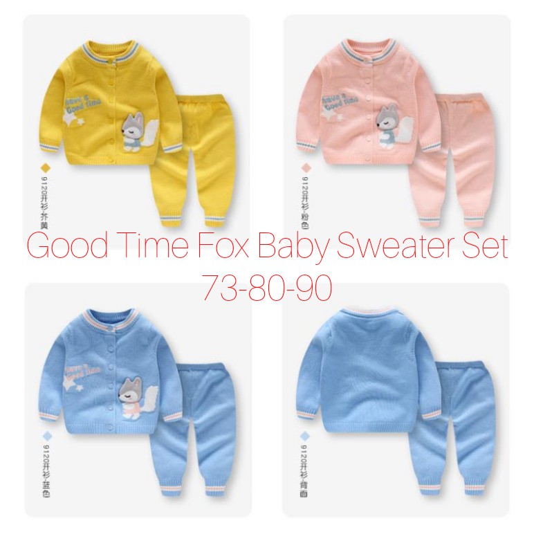 Good Time Baby Sweater Set/ Setelan Sweater