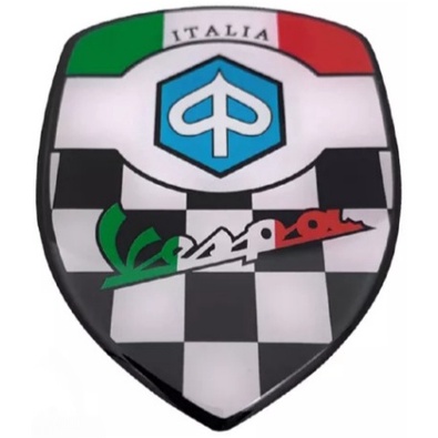 STICKER EMBLEM TIMBUL 3D FOR VESPA MATIC SPRINT PRIMAVERA 125 / 150 CC ELASTIS