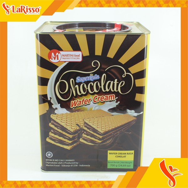 

SUPERQUIN WAFER CREAM 600GR COKLAT
