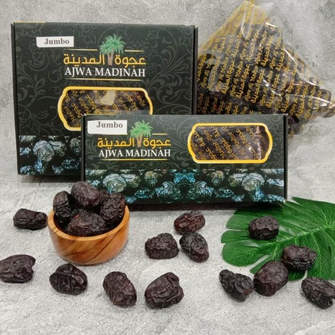 

Sso42 - Kurma Ajwa Jumbo 1000 Gram Dan 500 Gram Kurma Nabi Jumbo 4_X0Ngl45_