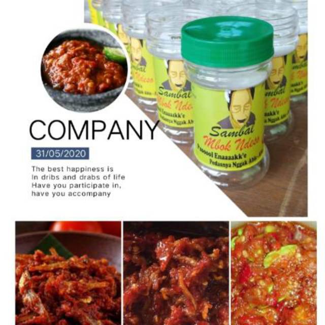 

Sambal mbok ndeso, Sambel teri, klotok, bajak, Cumi, PeTe