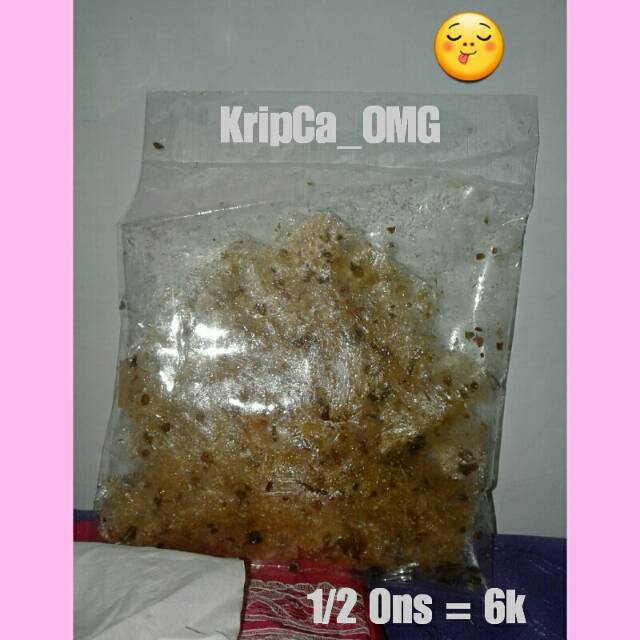 

Keripik kaca KripCa/kripik kaca/ kripik beling /kripik bledag /kripik extra pedas/ kripca 1/2ons