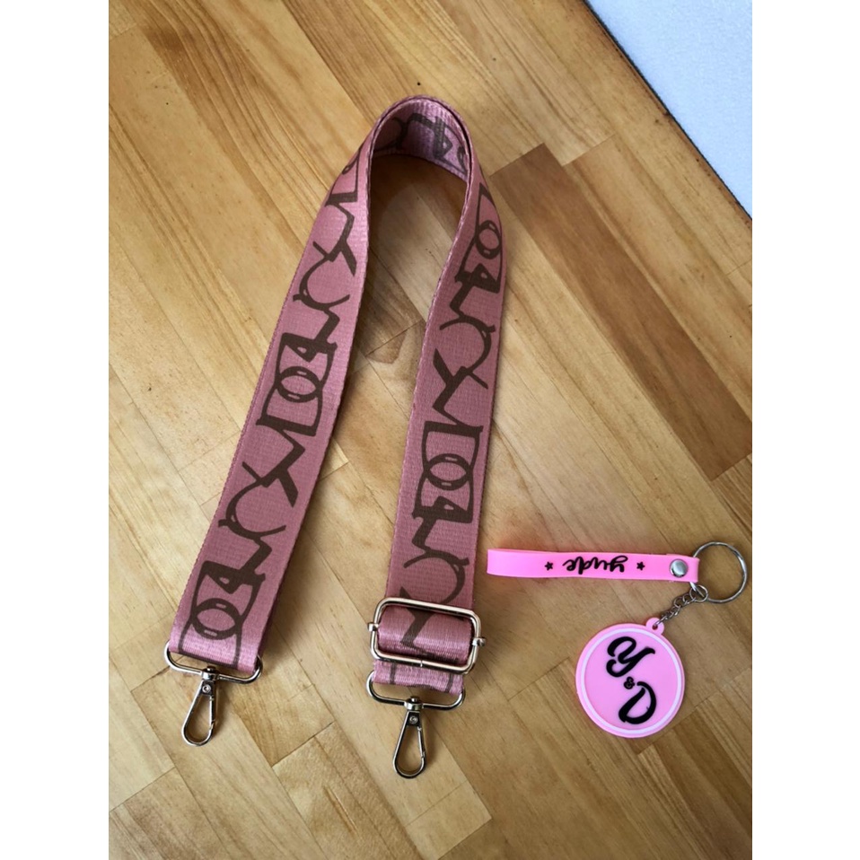 TALI STRAP MOTIF DD UNTUK SELEMPANG TAS WANITA TERBARU / TALI TAS SELEMPANG