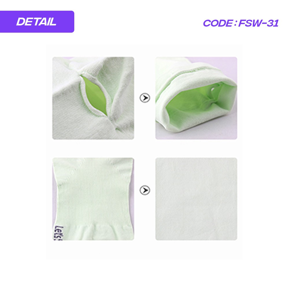 Arm Sleeve Manset - Pelindung Sarung Tangan - Let's Slim - Lasya - Cool - FSW-31