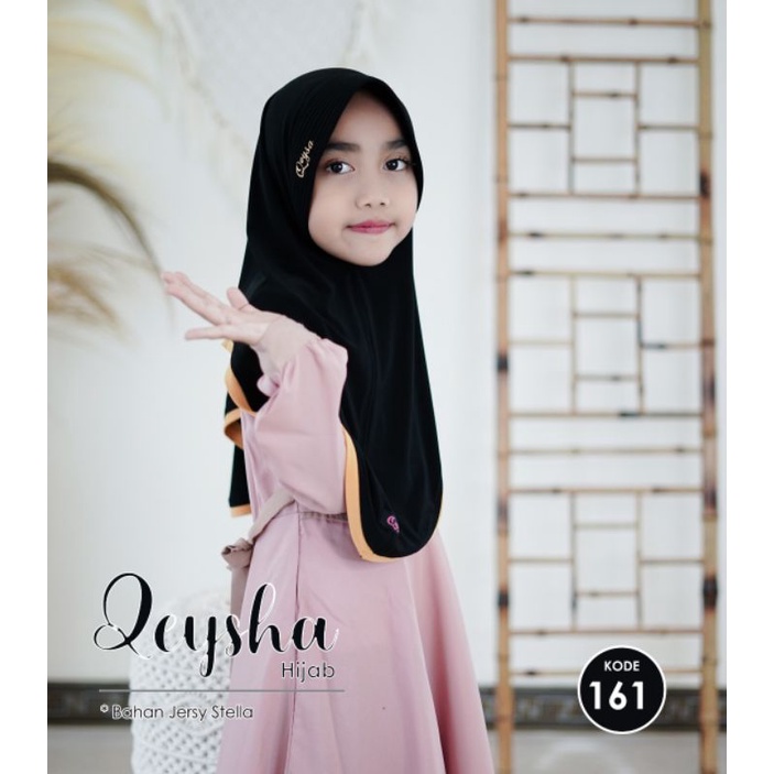 qeysa jilbab anak kode q161/anak liss