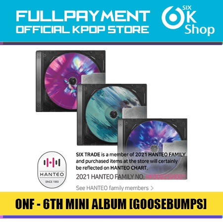 ONF - 6th Mini Album Goosebumps