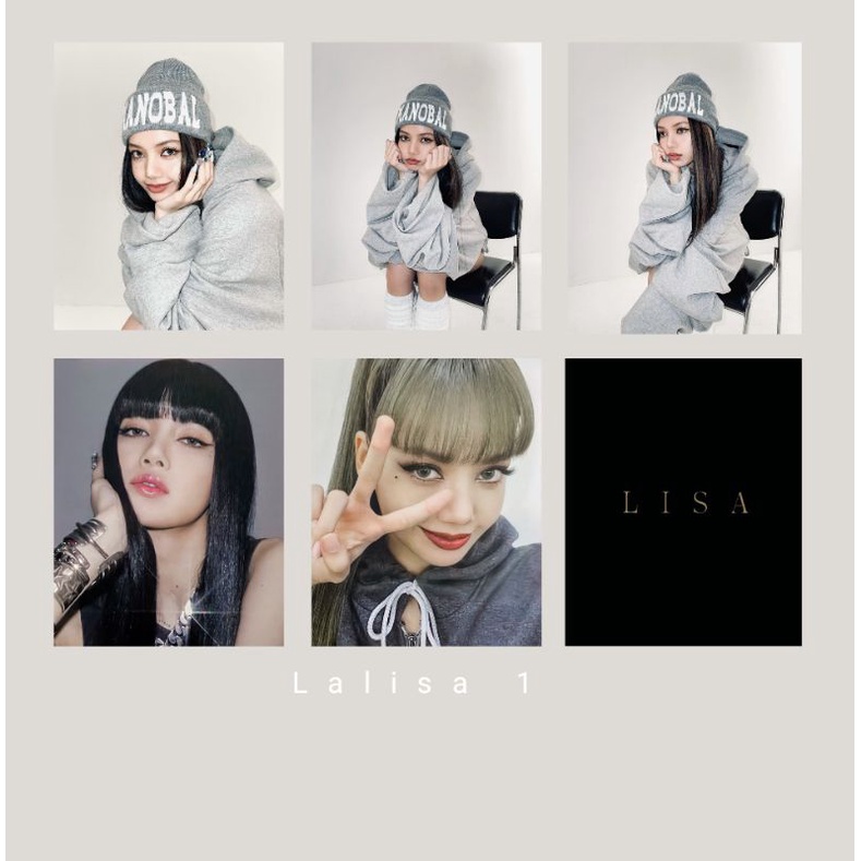 Lalisa Photocard Blackpink