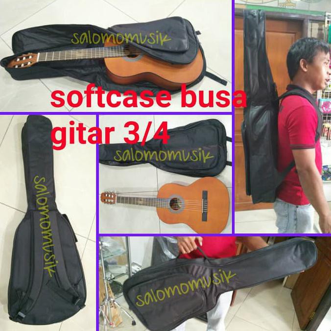 SOFTCASE / SARUNG / TAS / CASE UKURAN GITAR 3/4 KODE 299