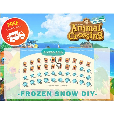 Frozen Snow Set DIY Lengkap BELLS NMT Animal Crossing