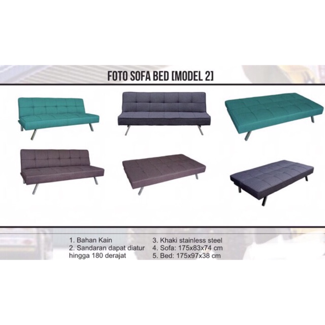 Furniture Sofa bed canvas model IKEA High quality import