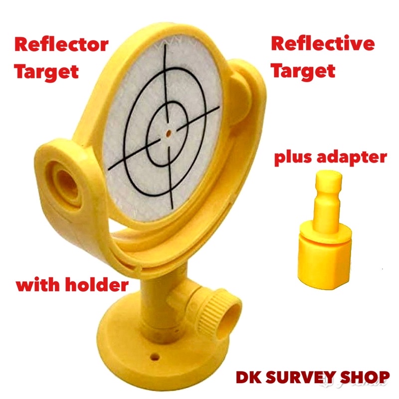 Tilting Reflector Target - Reflective Target - Mini Prisma Survey Reflektor Target - Reflektif Targe