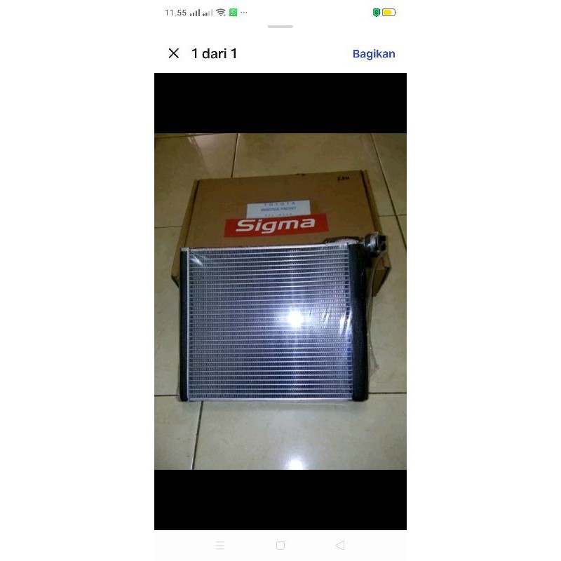 evap.evaporator evapurator ac inova innova depan