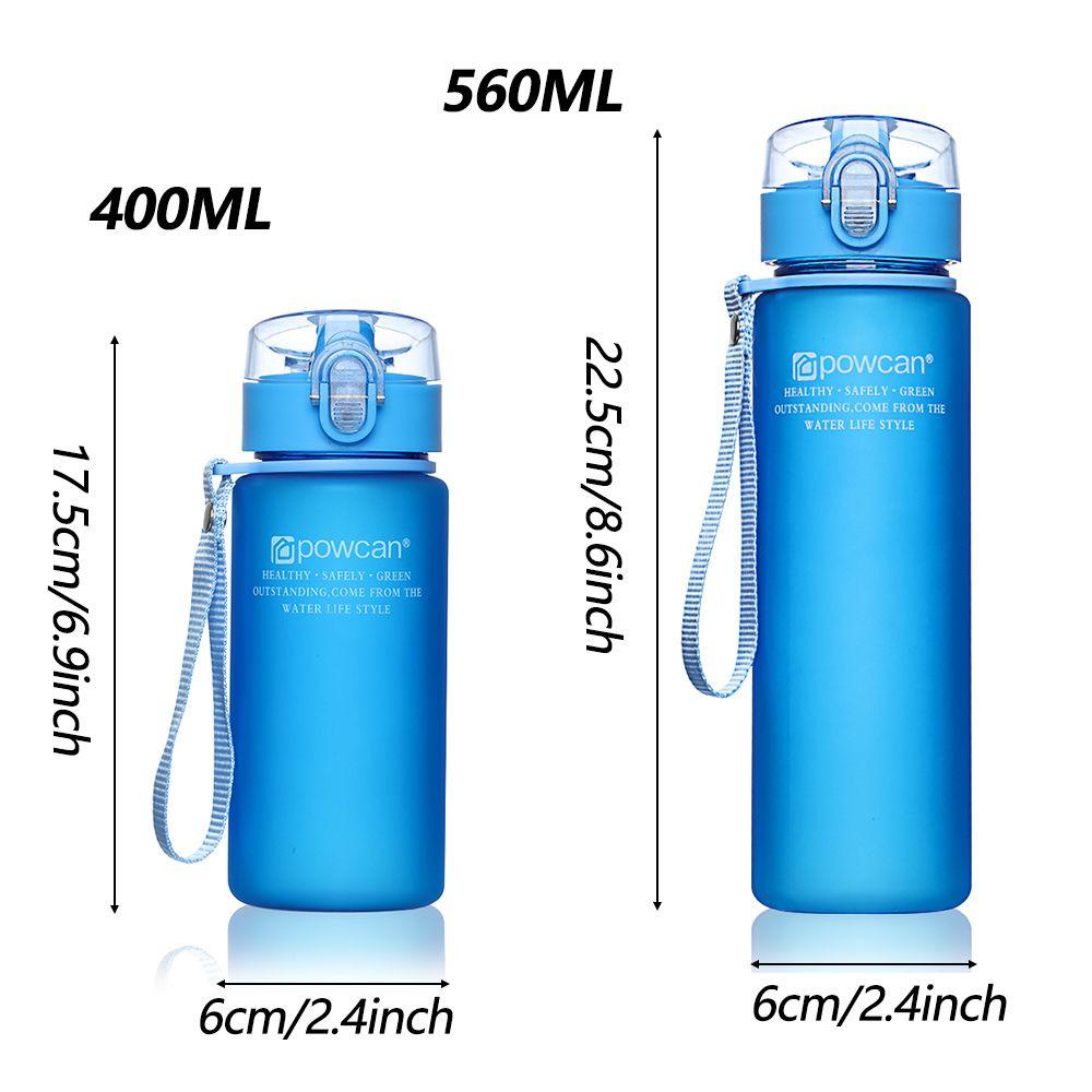 Populer Botol Air Sepeda Portable 560ML 400ML Air Minum Anti Bocor Aksesori Bersepeda Sepeda Cangkir