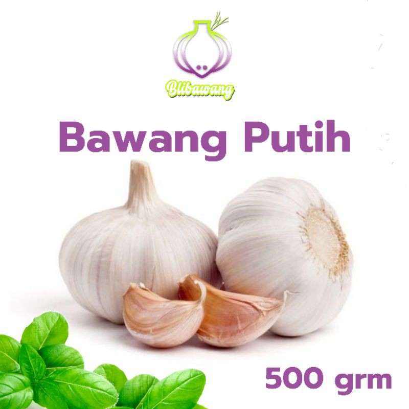 Bawang Putih 500 gram / bawang putih fresh 1 kg