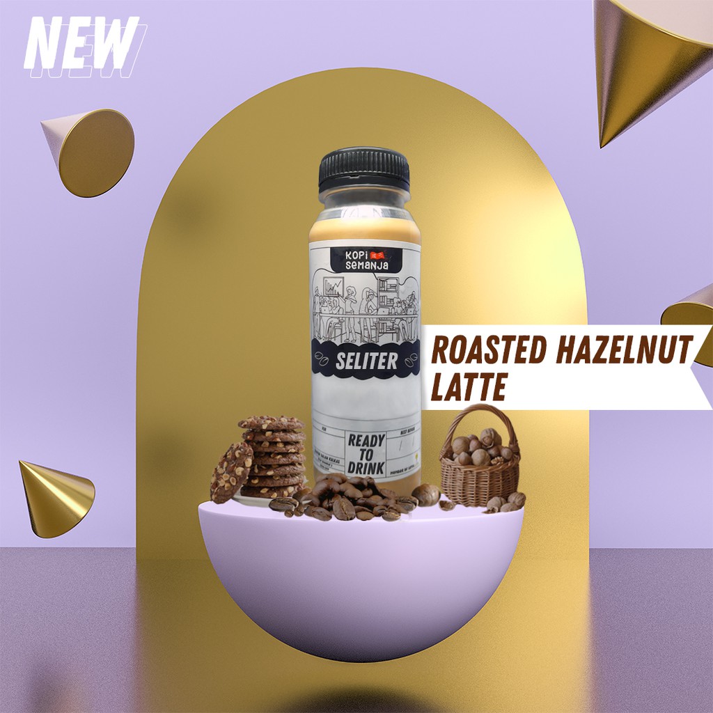 

Roasted Hazelnut Latte 1 Liter By Semanja