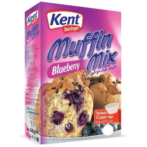 

Kent boringer muffin mix bluebery 345gr