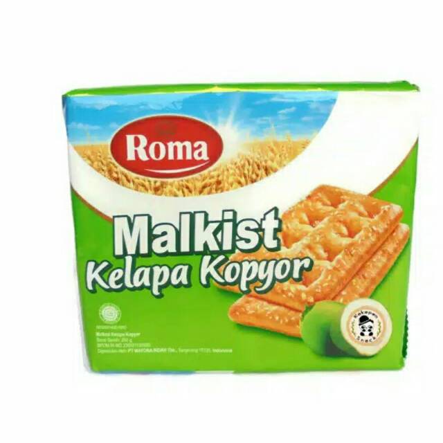 

Biskuit enak malkist kelapa kopyor renyah gurih