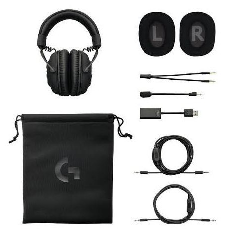 Headset Gaming Logitech G Pro X Wired Gaming Headset - Garansi 2 Tahun