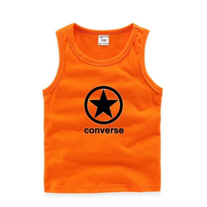 Singlet Anak Anak Unisex Convrs Star Tanktop anak Cowo dan Cewe Kaos Singlet Anak Usia 2 sampai 10 Tahun