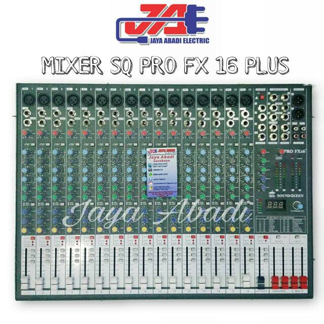 MIXER SOUNDQUEEN PRO FX 16 + (PLUS)