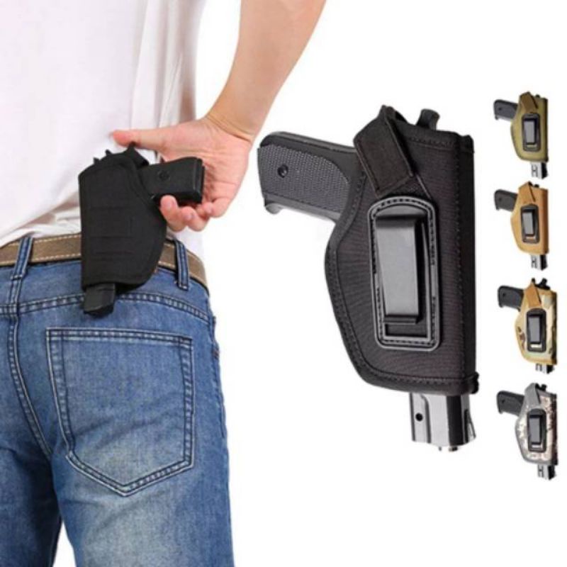 SARUNG TEMPAT HOLSTER PISTOL HS9 GLOCK IMPORT SLIP