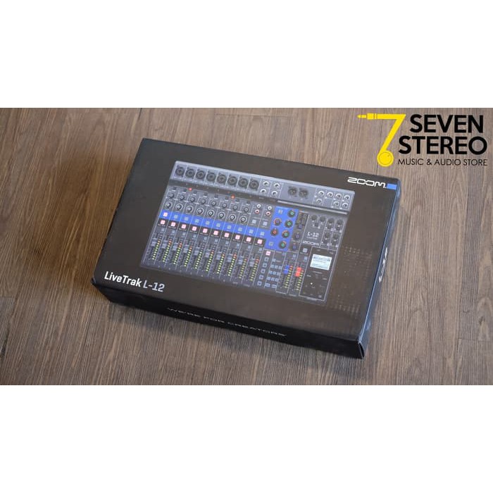 Zoom LiveTrak L-12 L12 Digital Mixer For Recording | Multitrack Recording Mixer