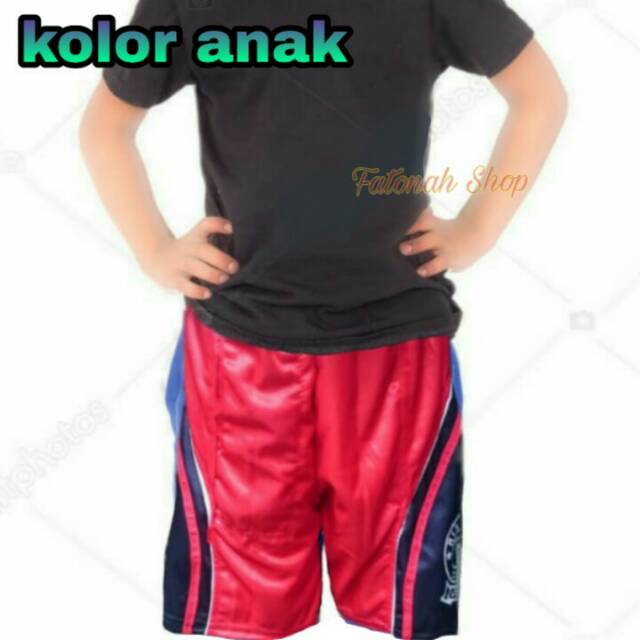 Celana pendek anak laki-laki cowok kolor anak celana anak harian 4 5 6 7 8  tahun