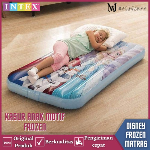 Ranjang Kasur Matras Tempat Tidur Santai Single Bed Untuk 1 Orang Sendiri Anak Perempuan Motif Murah