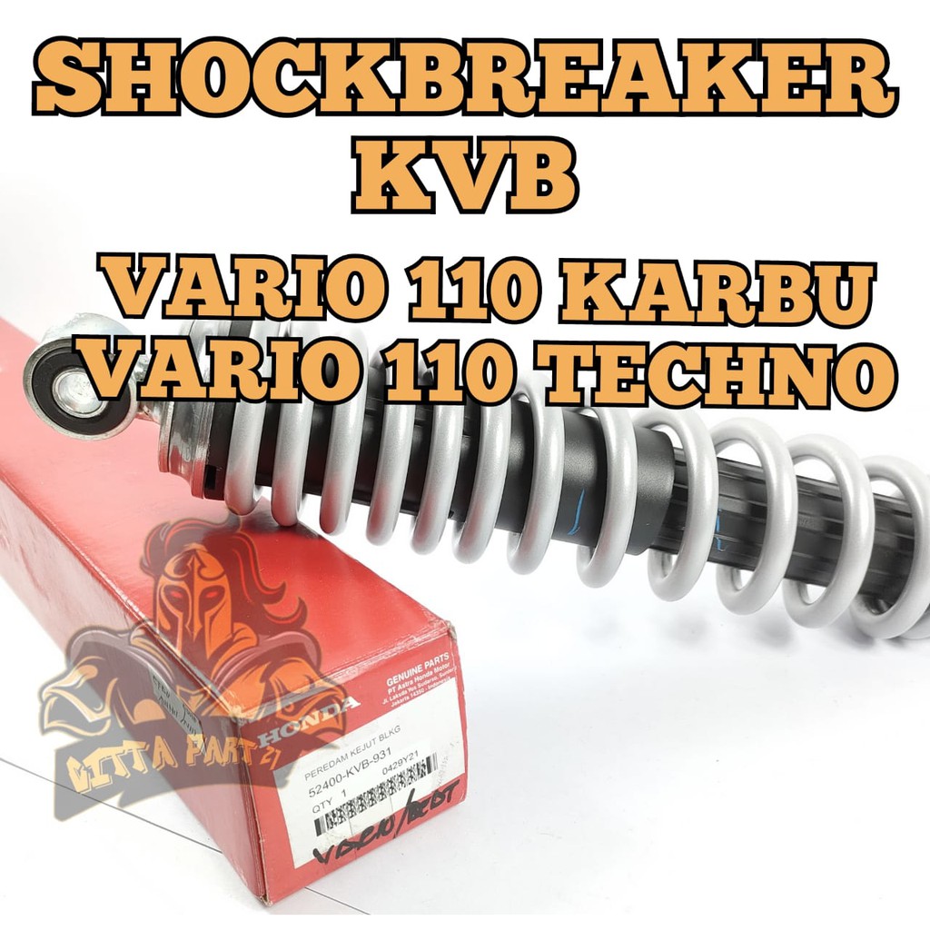 Shockbreaker belakang VARIO 110 KARBU KVB 100% ASLI ORI AHM ORIGINAL