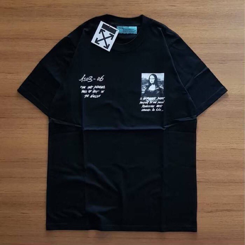 Parody Tee off White x Monalisa