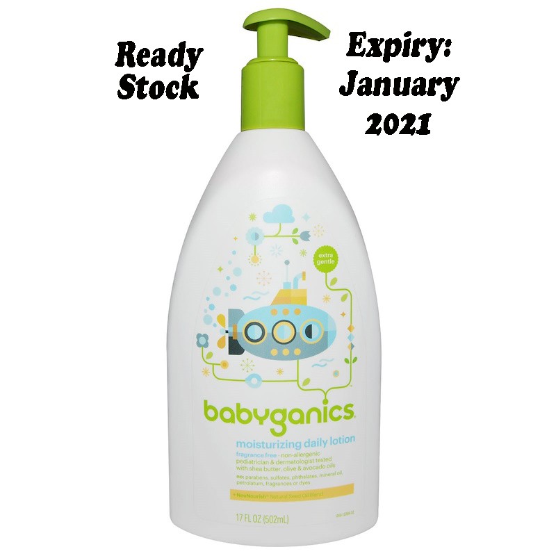 babyganics moisturizing daily lotion
