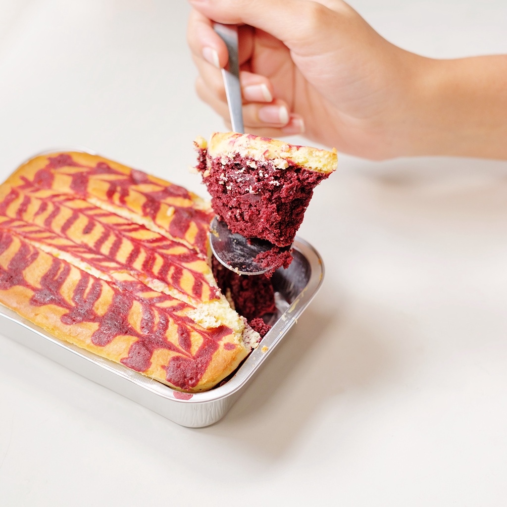 

Red Velvet Swirl Brownie