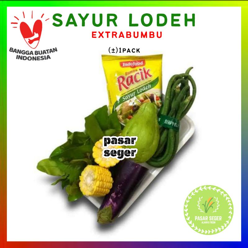 

SAYUR LODEH EXTRA BUMBU - PAKET LENGKAP