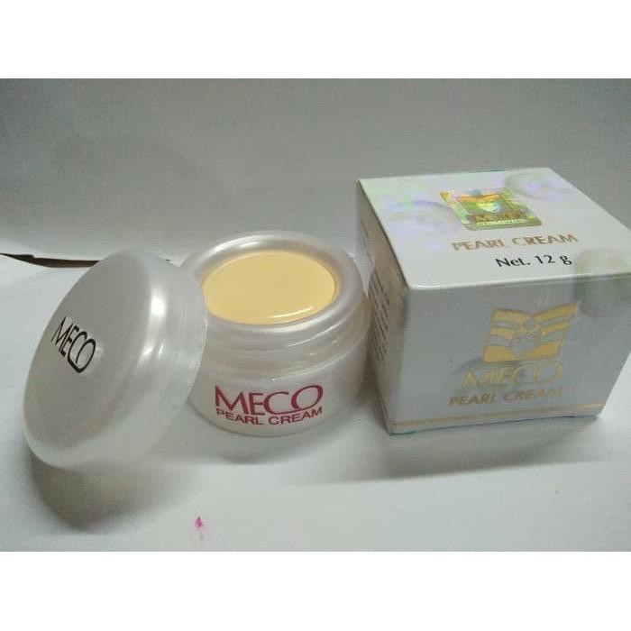 cod MECO PEARL CREAM 12 GRAM ORIGINAL BPOM - KRIM MECCO 12GR / 12 GR / 12 G