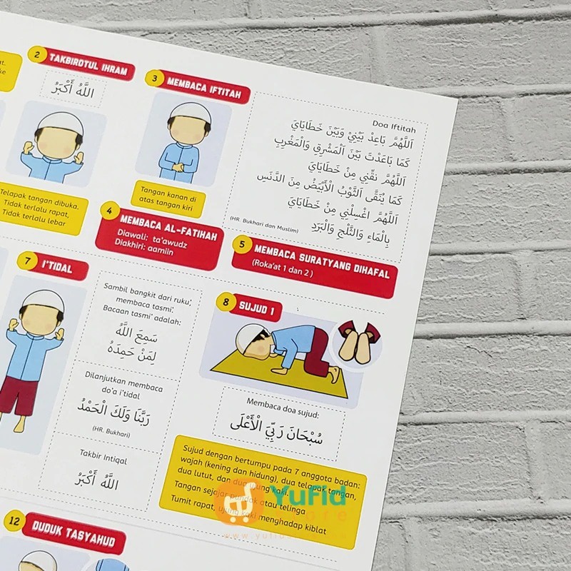 

Poster Sholat Anak Islam Sesuai Sunnah